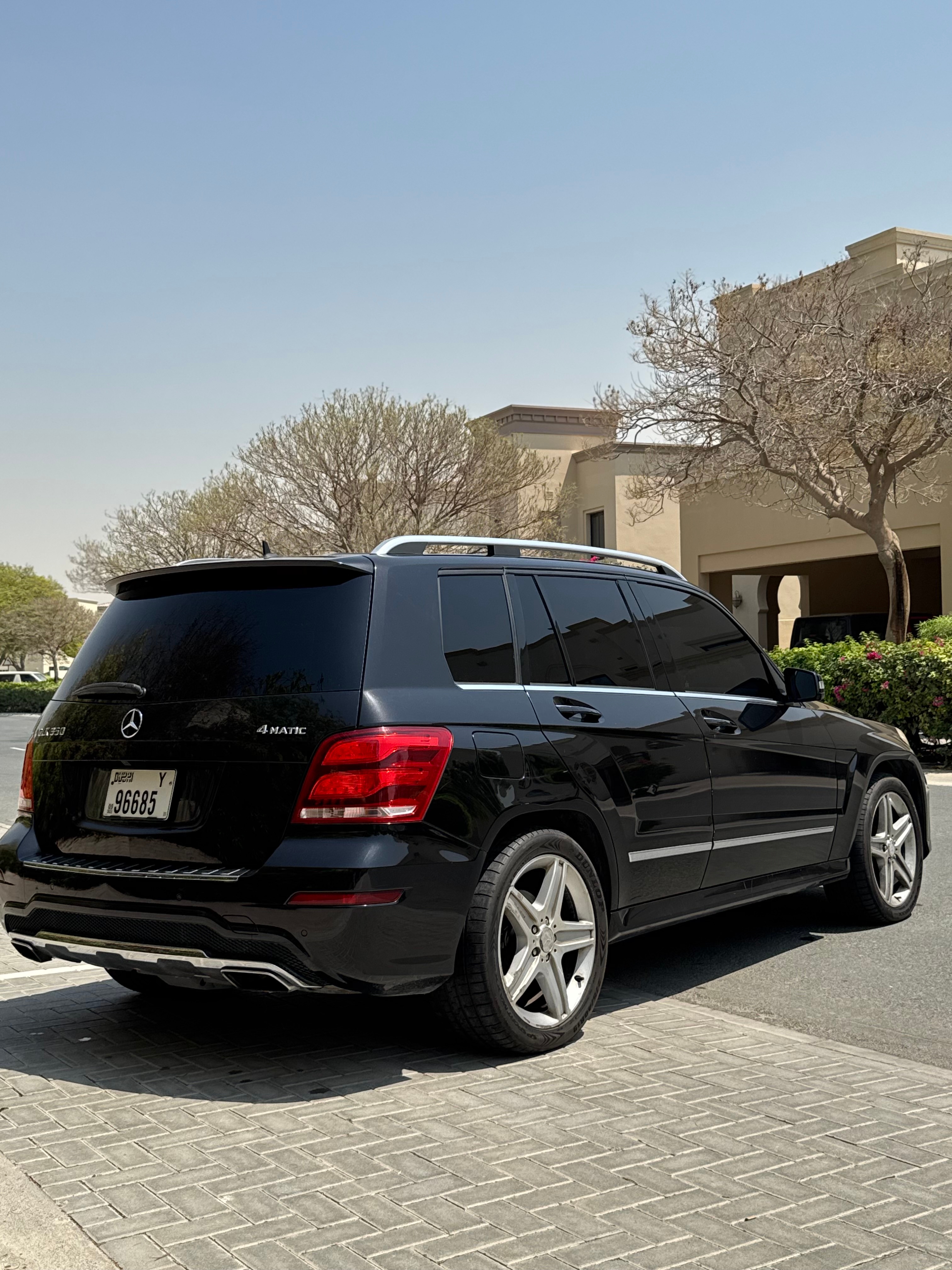 zwart Mercedes Benz GLK 350 4matic 2014
